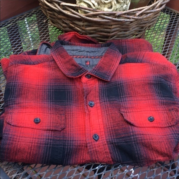 PLAID WOOLRICH LONG SLEEVE LUMBERJACK SHIRT - Picture 2 of 5